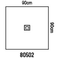 [80502]Ophthalmic Drape(Basic-S)/ 안과수술포(기본형 小)[80EA]